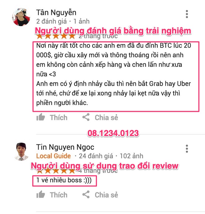 dịch vụ review google